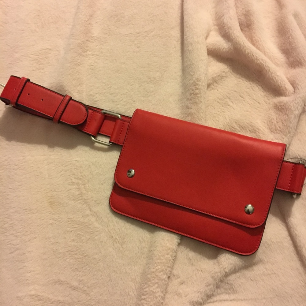 Red Fanny Pack